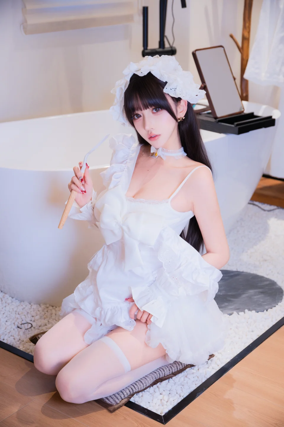 过期米线线喵 - No.174 厨娘女仆 [21P-228MB]
